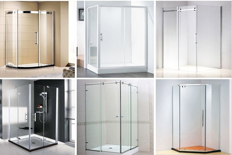 Một số hình dạng và kích thước cabin tắm đứng