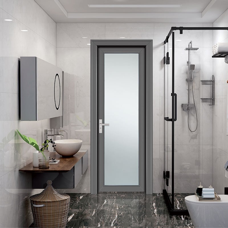 Cửa nhà tắm bằng nhôm kính