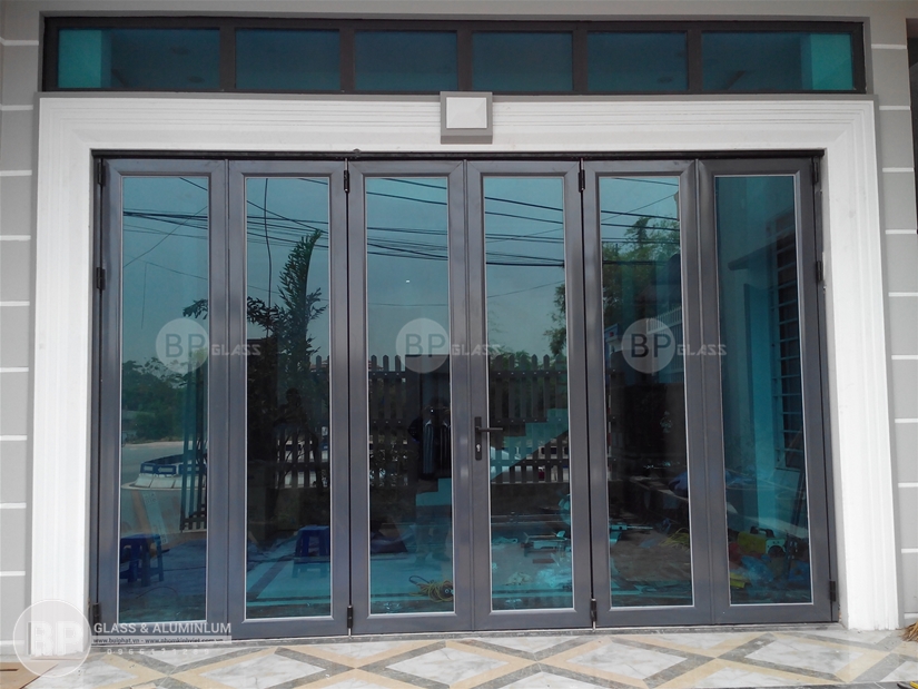mẫu cửa nhôm kính đẹp, cửa đi lùa nhôm kính,