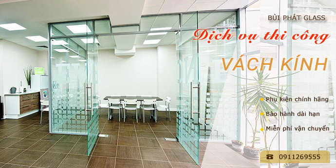 vách kính văn phòng giá rẻ